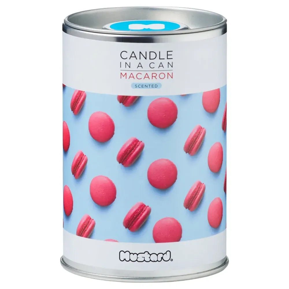Ohlsson & Lohaven AB Mustard Candle In A Can Macaron - Oppyntning|Hjem & Husholdning