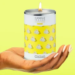 Ohlsson & Lohaven AB Mustard Candle In A Can Popcorn - Oppyntning|Hjem & Husholdning