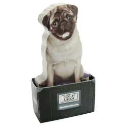 Ohlsson & Lohaven AB Mustard Dog In A Box Sticky Notes - Spil & Leg|Hjem & Husholdning