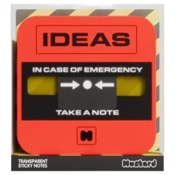 New Ohlsson & Lohaven AB Mustard Emergency Sticky Notes
