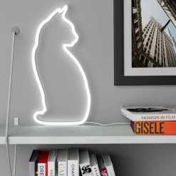 Sale Ohlsson & Lohaven AB Mustard LED-lampe Kat Neon