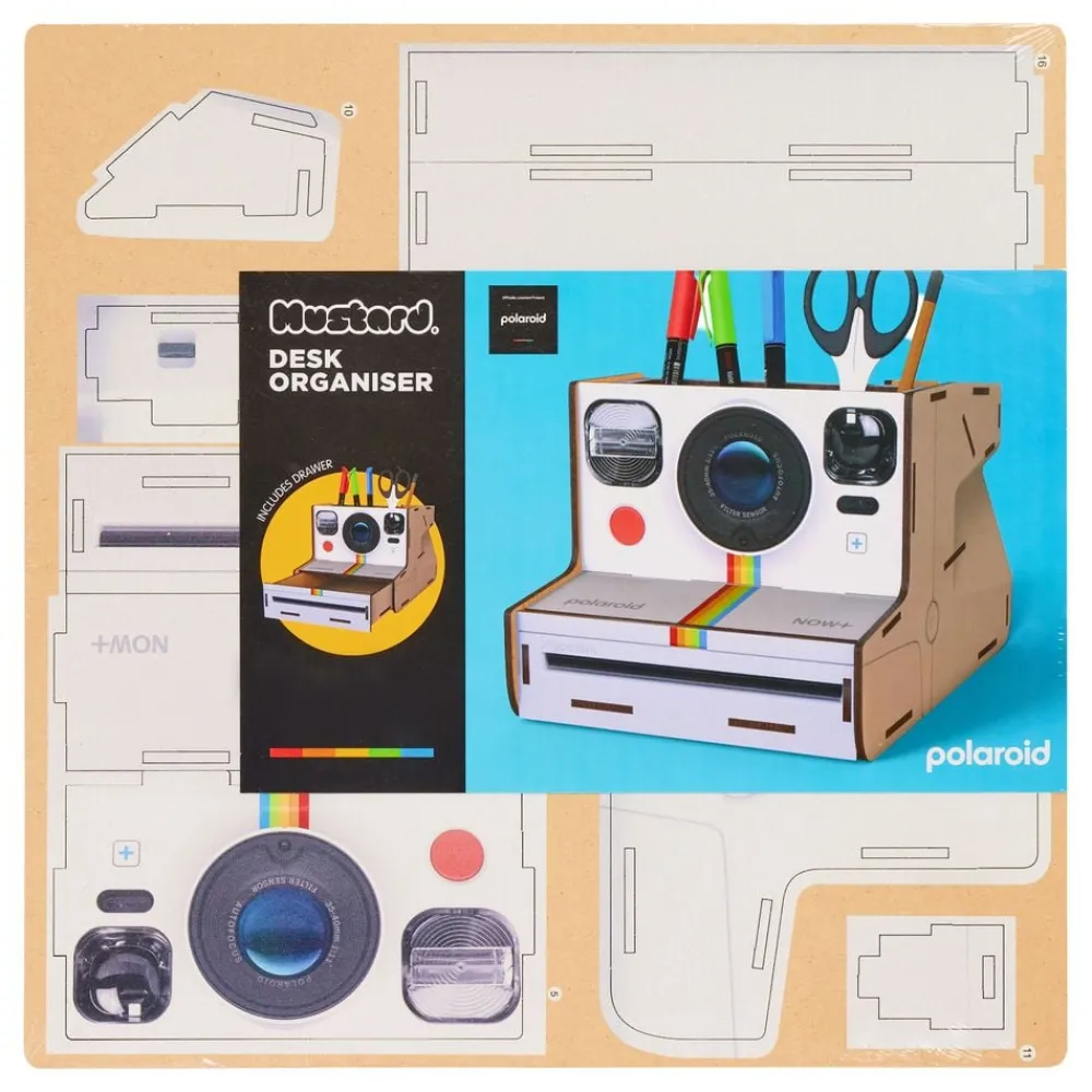 Sale Ohlsson & Lohaven AB Mustard Polaroid Skrivebordsorganisator