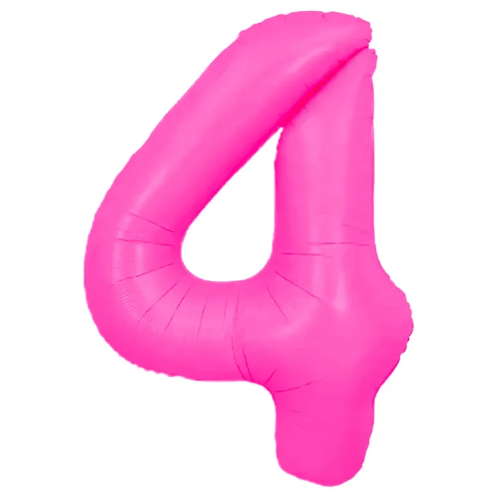 Ballongkungen AB Neonpink talballon - Balloner