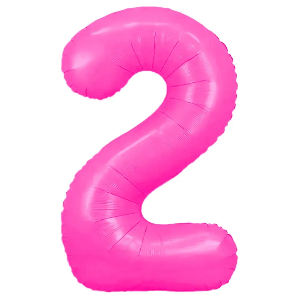 Ballongkungen AB Neonpink talballon - Balloner