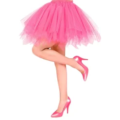 Widmann S.r.l. Neonpink Tyl Nederdel
