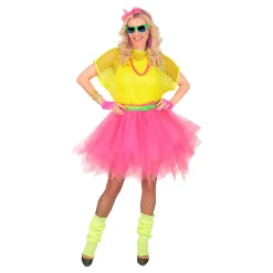 Widmann S.r.l. Neonpink Tyl Nederdel