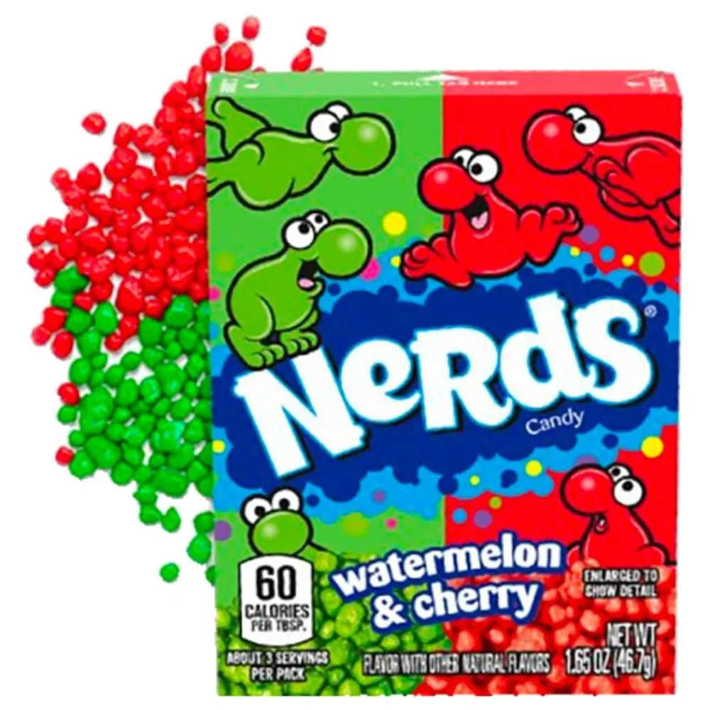 ERT Godis AB Nerds Wild About Cherry/Watermelon - Slik