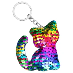 Gadget Master sp. z o.o. sp.k. Nøglering Kat Pailletter - Accessories