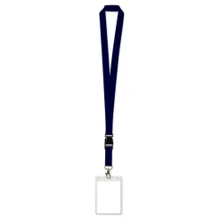Three Sixty Degrees Ltd Nøglesnor med Plastlomme - Tilbehør|Accessories