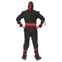 ESPA NV Ninja Sort/Rød Kostume - Udklædningskostumer|Kostumetema