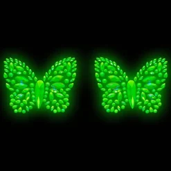Leg Avenue Europe Nipple Cover Sommerfugl Glow in the Dark - Tøj|Accessories