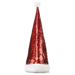 New PartyDeco sp. z o.o. Nissehue med Pailletter Rød/Guld
