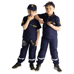 Wilbers Karnaval B.V. Norsk Politibetjent Børnekostume - Udklædningskostumer|Kostumetema