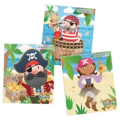 Henbrandt Europe B.V. Notesbog Mini Pirat - Festtilbehør|Spil & Leg