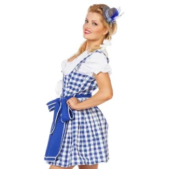 Wilbers Karnaval B.V. Oktoberfest Dirndl Blå Kostume - Udklædningskostumer|Kostumetema