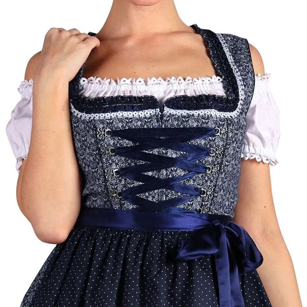 Thetru B.V. Oktoberfest Dirndl Katja Deluxe Kostume - Udklædningskostumer