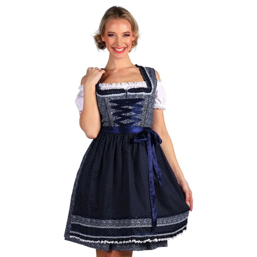 Thetru B.V. Oktoberfest Dirndl Katja Deluxe Kostume - Udklædningskostumer