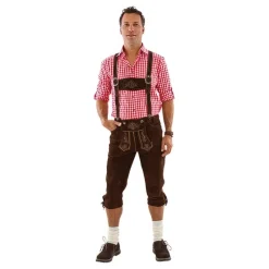 Online Hisab/Joker Company AB Oktoberfest Lederhosen Brune Deluxe