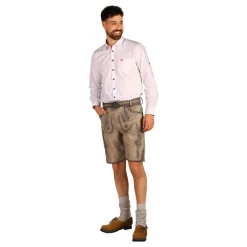 Thetru B.V. Oktoberfest Lederhosen Shorts Super Deluxe Beige Vintage - Tilbehør