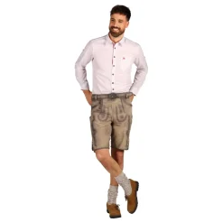 Thetru B.V. Oktoberfest Lederhosen Shorts Super Deluxe Beige Vintage - Tilbehør