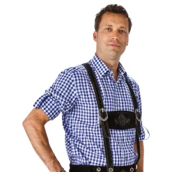 Hot Hisab/Joker Company AB Oktoberfest Skjorte Blå