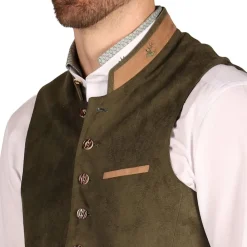 Thetru B.V. Oktoberfest Vest Mørkegrøn Deluxe - Tilbehør