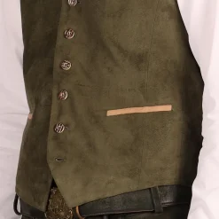 Thetru B.V. Oktoberfest Vest Mørkegrøn Deluxe - Tilbehør