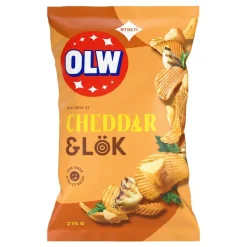 ERT Godis AB OLW Cheddar & Løg - Snacks