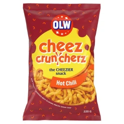 ERT Godis AB OLW Cheez Cruncherz Hot Chili - Snacks