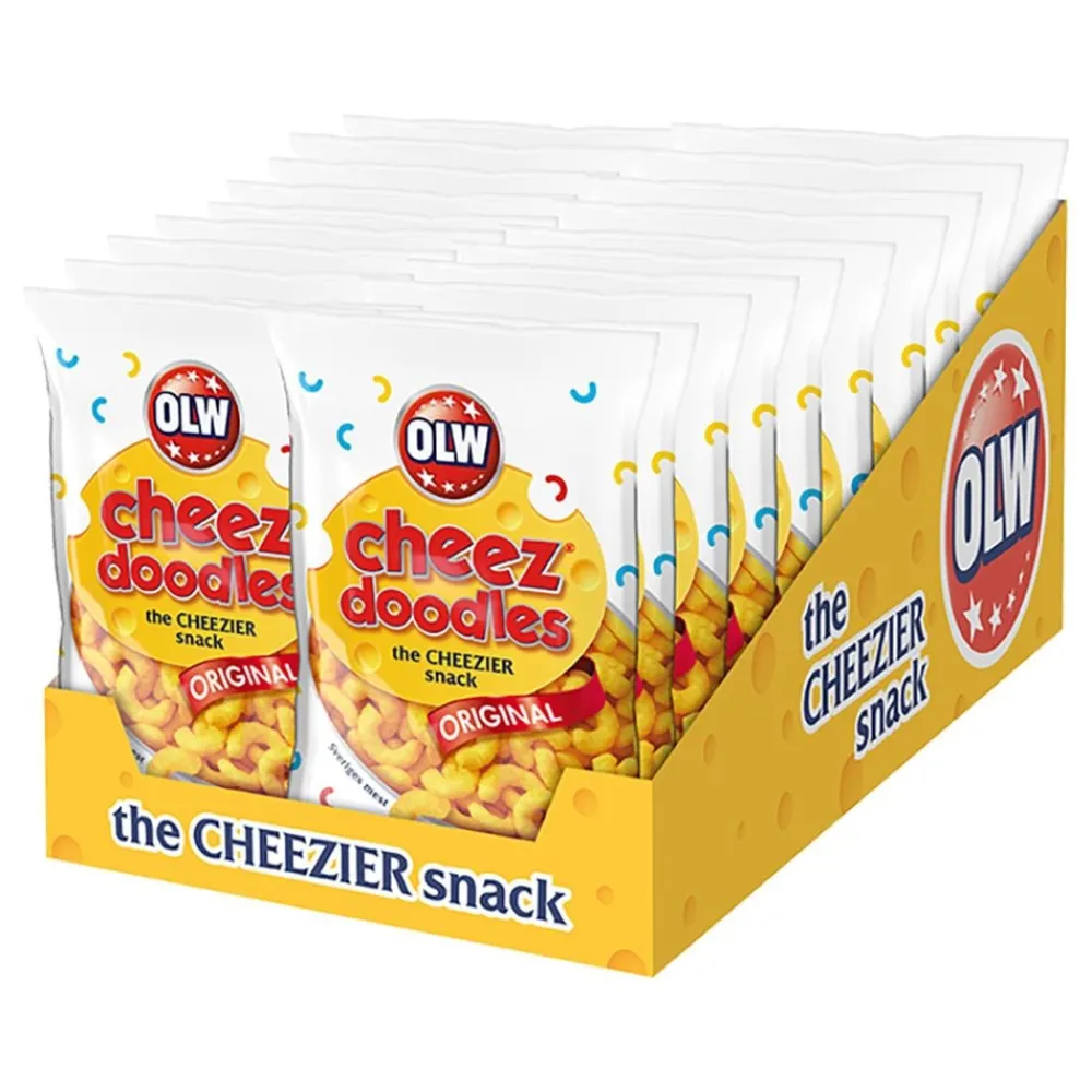 Sale ERT Godis AB OLW Cheez Doodles Storpak