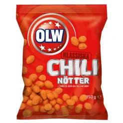 ERT Godis AB OLW Chilinødder - Snacks