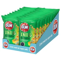 ERT Godis AB OLW Dild & Purløg Chips Storpak - Snacks