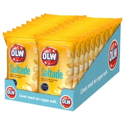 Sale ERT Godis AB OLW Letsaltede Chips Mini Storpak