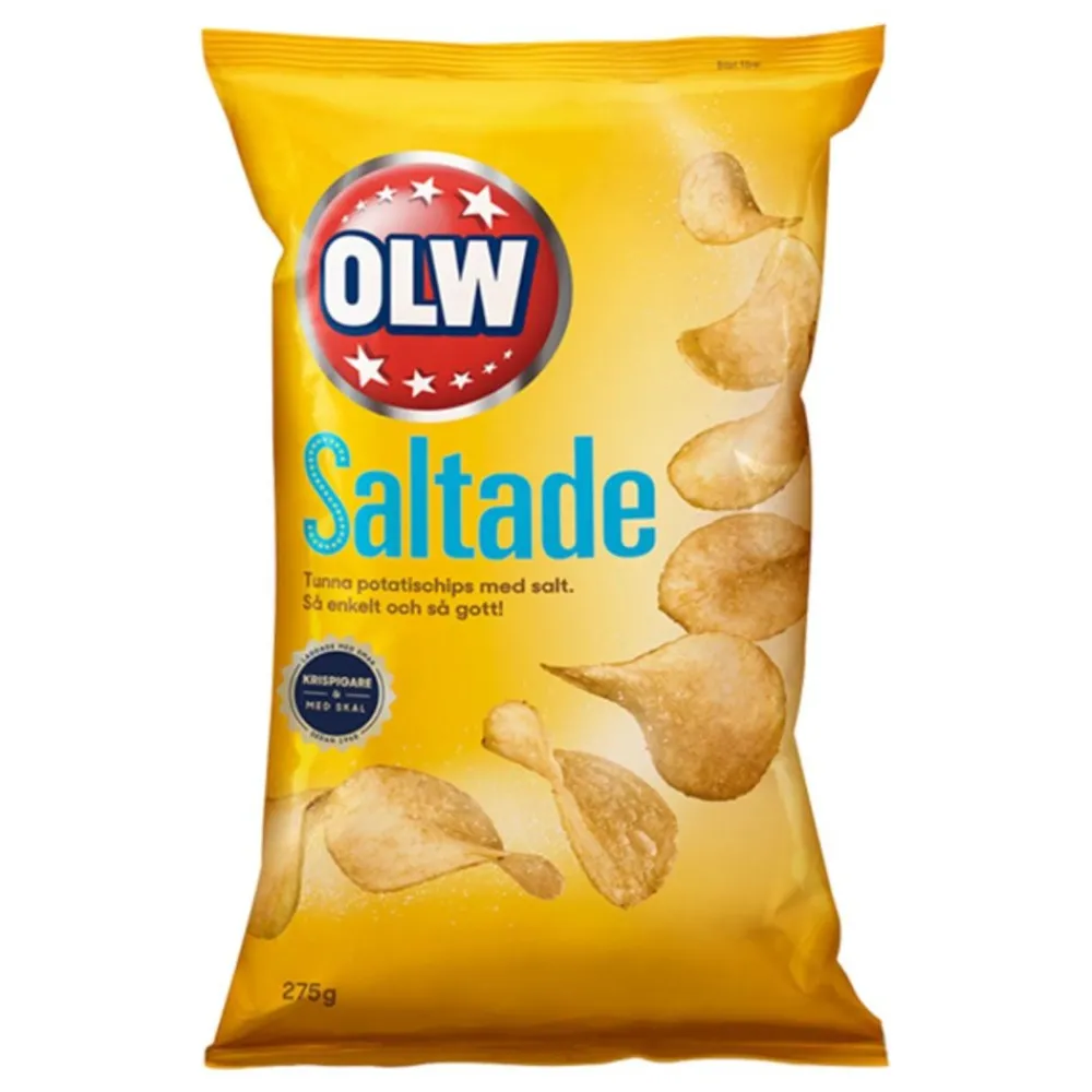 ERT Godis AB OLW Saltede Chips