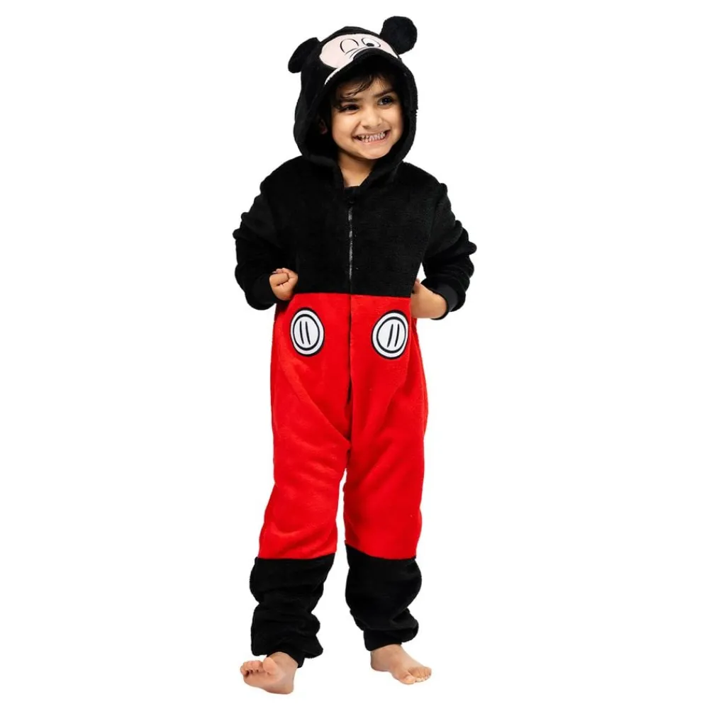 Reithmüller Europe GmbH Onesie Mickey Mouse Børnekostume - Tøj|Udklædningskostumer
