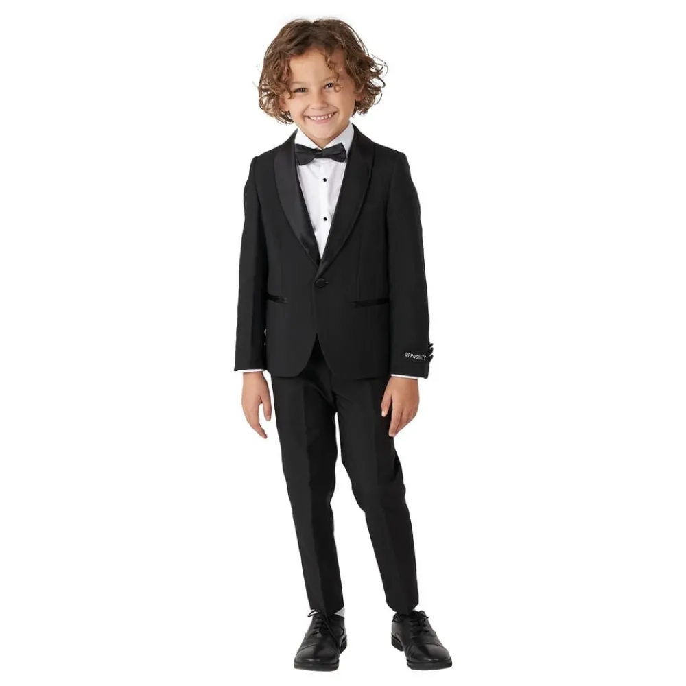 Oppo Merchandise Group B.V. OppoSuits Boys Jet Set Black Smoking - Tøj|Udklædningskostumer