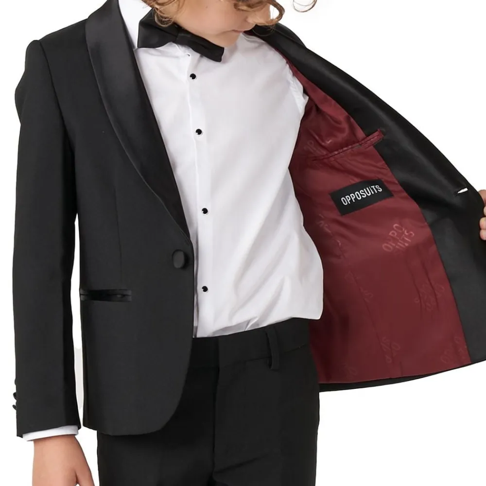 Oppo Merchandise Group B.V. OppoSuits Boys Jet Set Black Smoking - Tøj|Udklædningskostumer