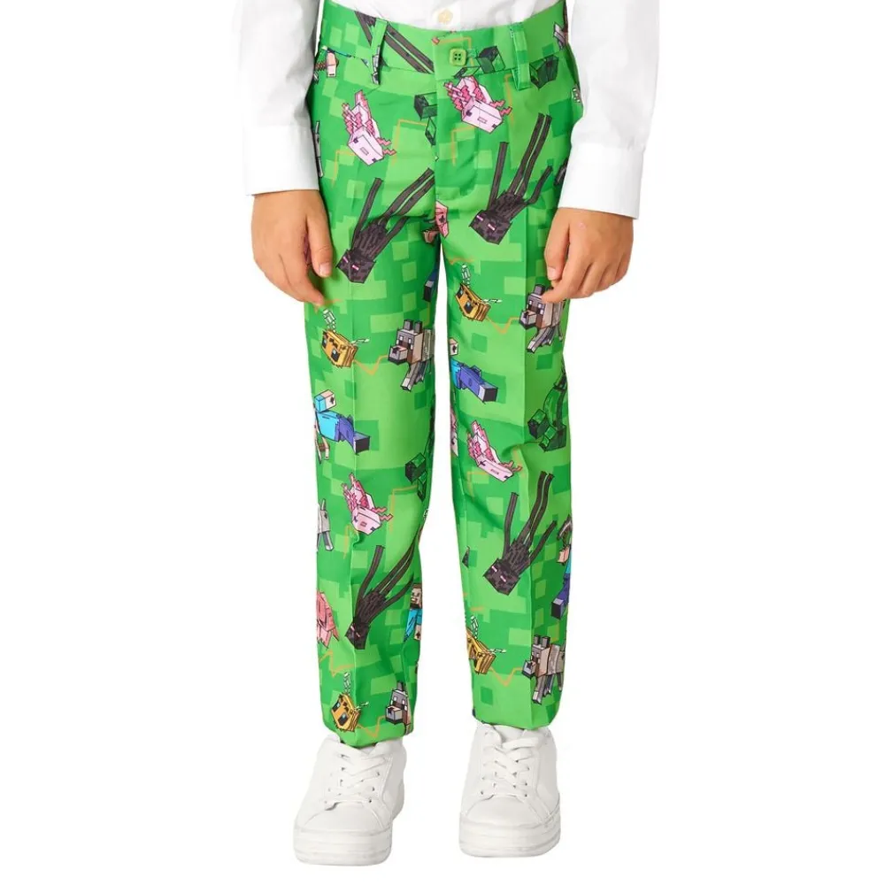 Oppo Merchandise Group B.V. OppoSuits Boys Minecraft Jakkesæt - Tøj|Udklædningskostumer