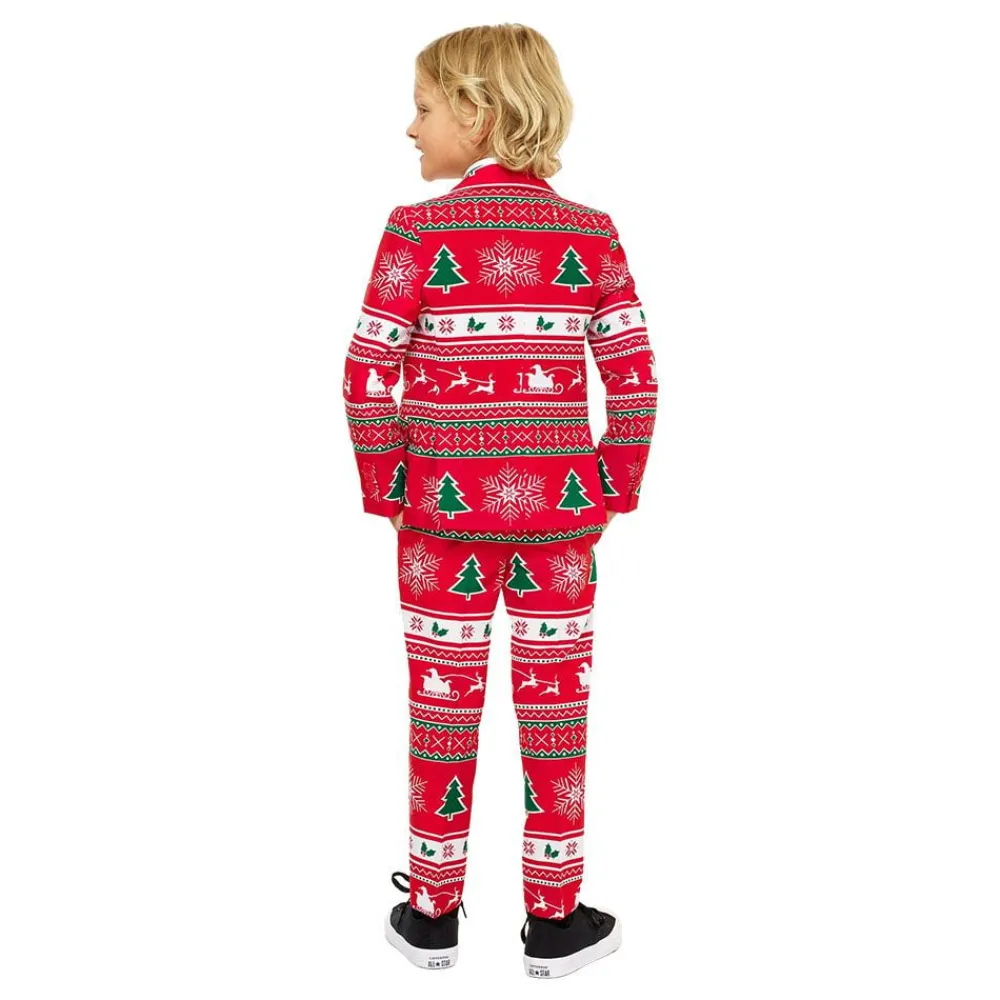 Oppo Merchandise Group B.V. OppoSuits Boys Winter Wonderland Jakkesæt - Tøj|Udklædningskostumer