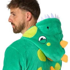 Oppo Merchandise Group B.V. OppoSuits Dinosaur Onesie - Tøj|Udklædningskostumer
