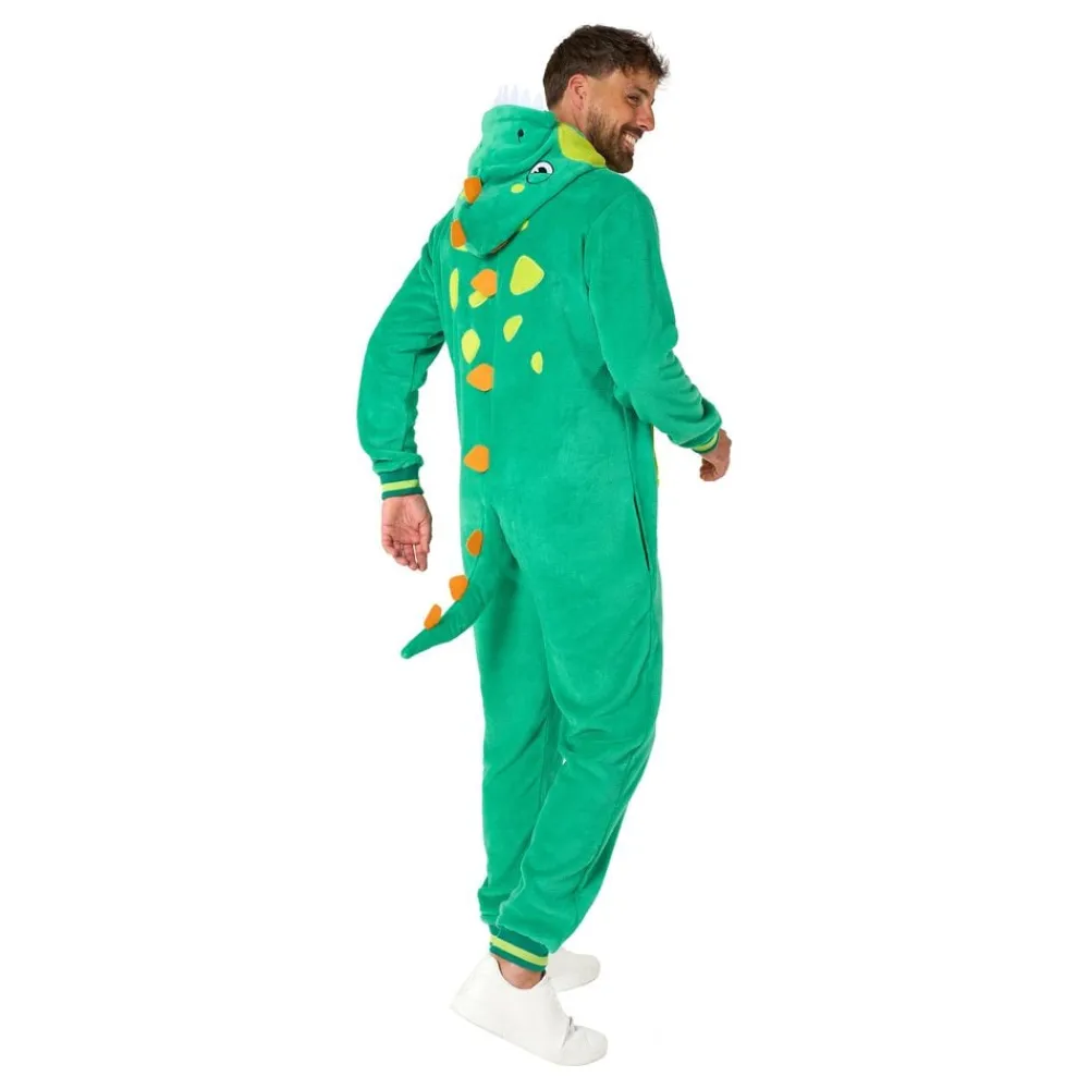Oppo Merchandise Group B.V. OppoSuits Dinosaur Onesie - Tøj|Udklædningskostumer
