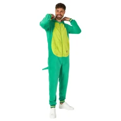 Oppo Merchandise Group B.V. OppoSuits Dinosaur Onesie - Tøj|Udklædningskostumer
