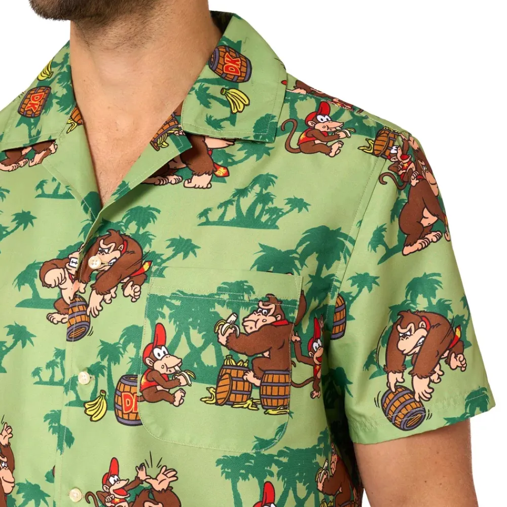 Oppo Merchandise Group B.V. OppoSuits Donkey Kong Bananas Skjorte - Tøj|Merchandise