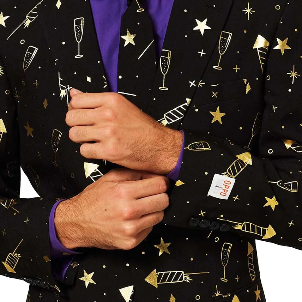 Clearance Oppo Merchandise Group B.V. OppoSuits Fancy Fireworks Jakkesæt