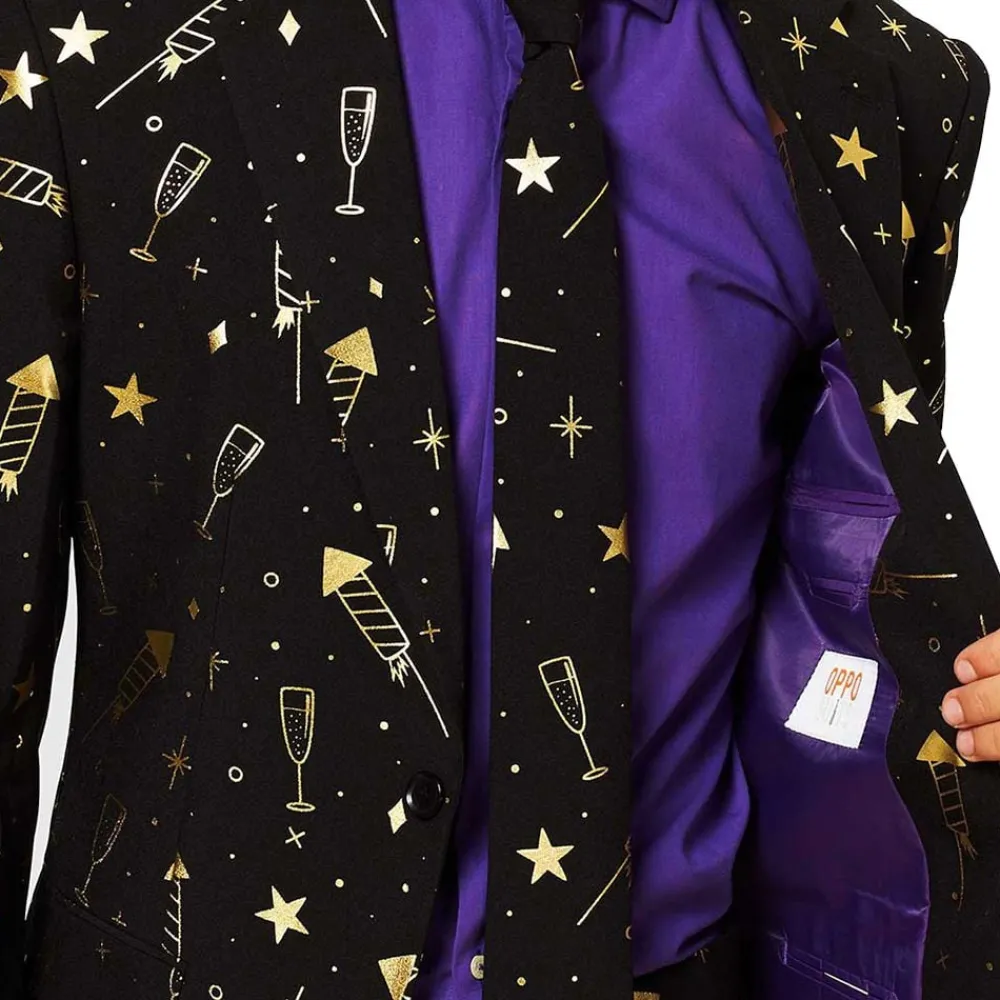 Clearance Oppo Merchandise Group B.V. OppoSuits Fancy Fireworks Jakkesæt