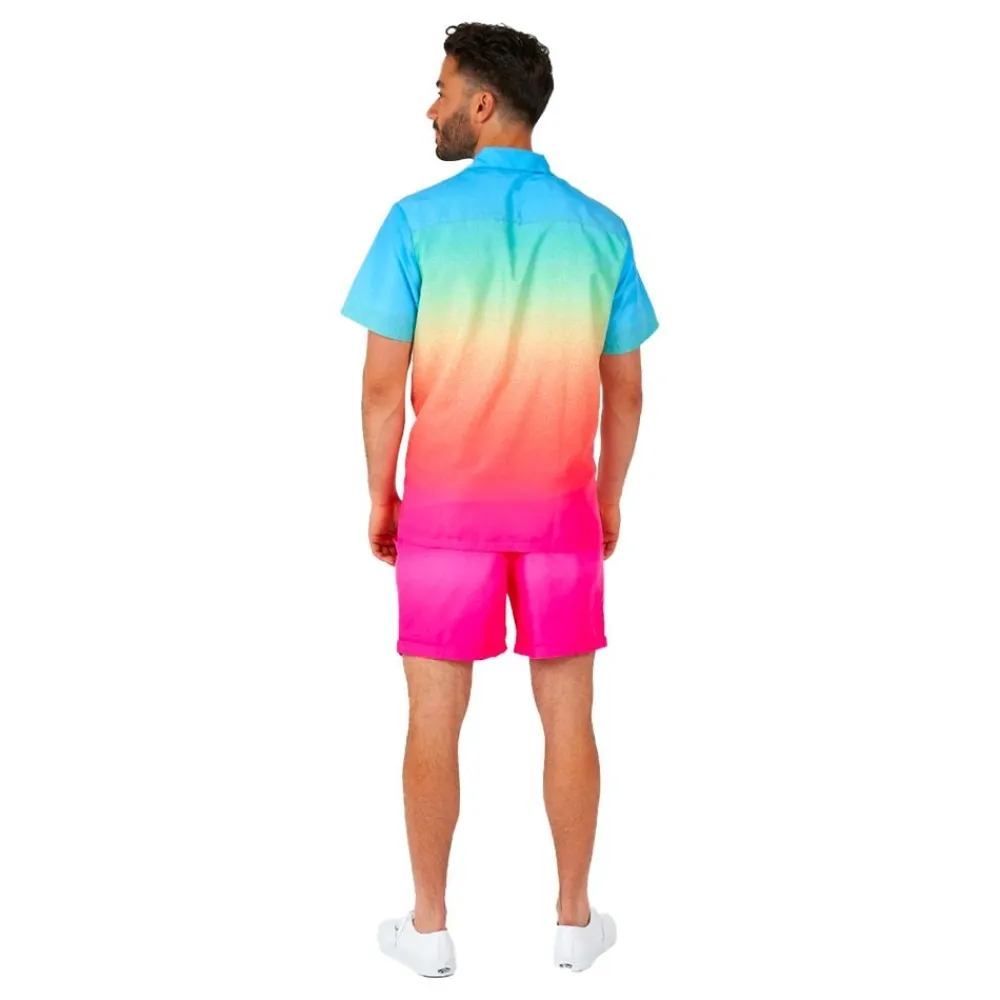 Oppo Merchandise Group B.V. OppoSuits Funky Fade Shorts Kostume - Udklædningskostumer|Hobby & Fritid