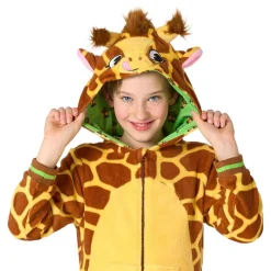 Oppo Merchandise Group B.V. OppoSuits Giraf Børne Onesie - Tøj|Udklædningskostumer