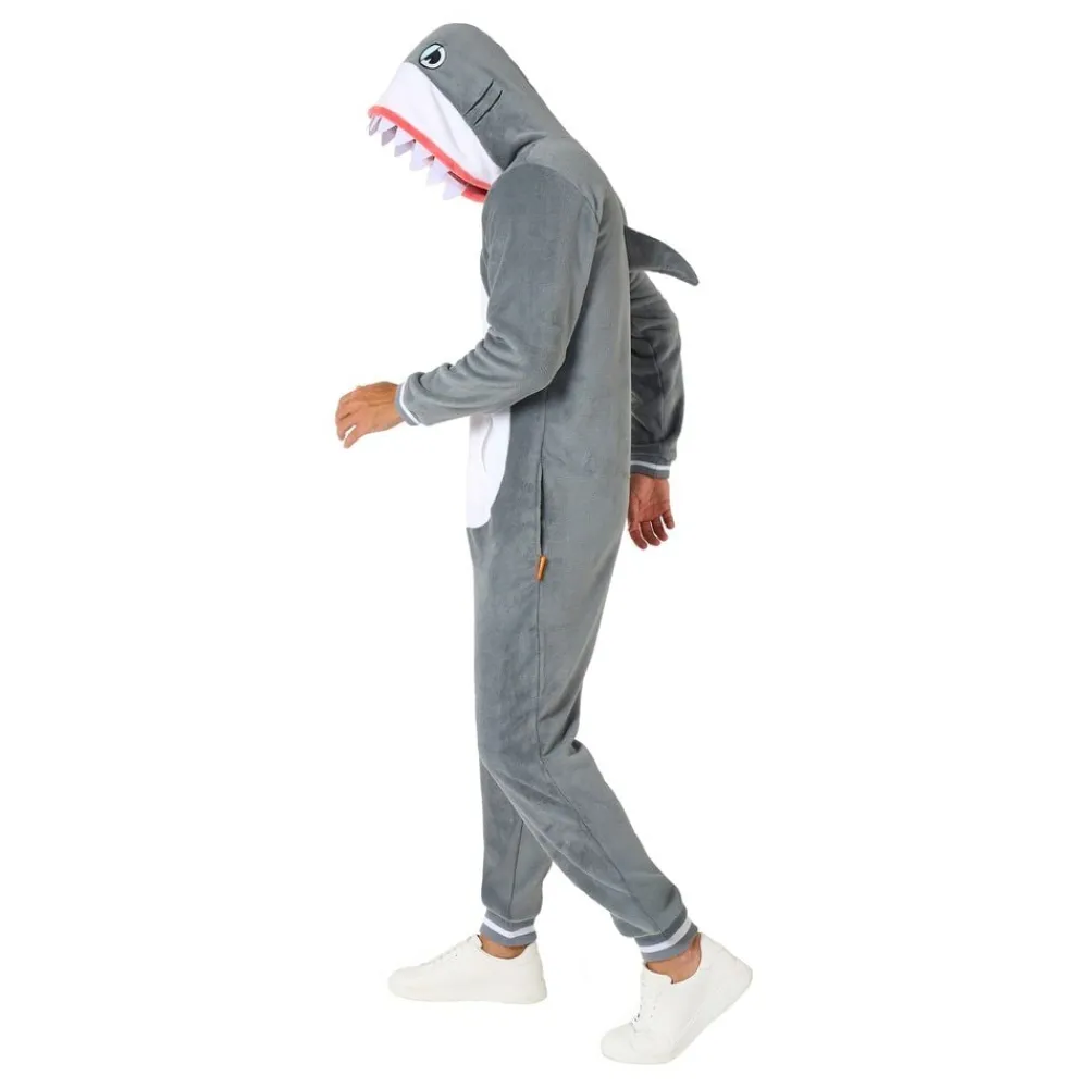 Oppo Merchandise Group B.V. OppoSuits Haj Onesie - Tøj|Udklædningskostumer