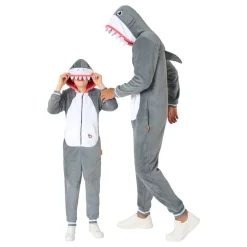 Oppo Merchandise Group B.V. OppoSuits Haj Onesie - Tøj|Udklædningskostumer