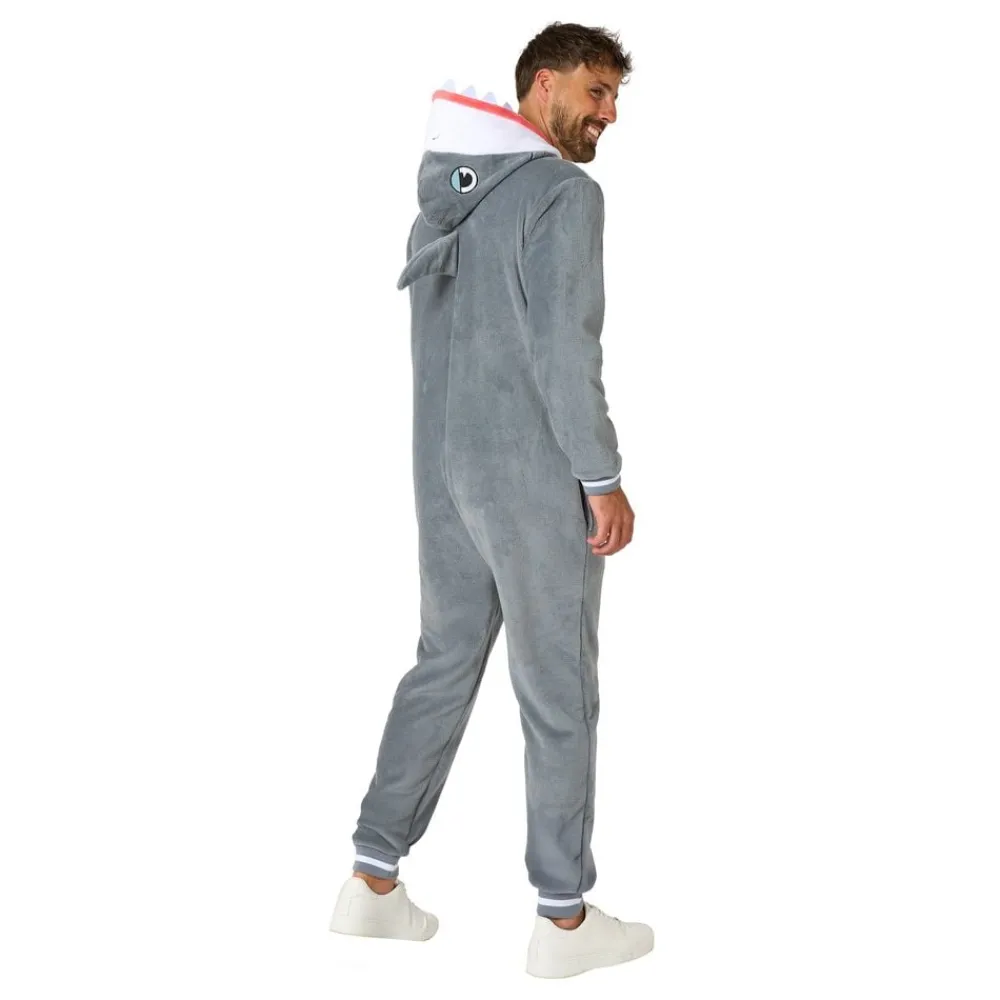 Oppo Merchandise Group B.V. OppoSuits Haj Onesie - Tøj|Udklædningskostumer